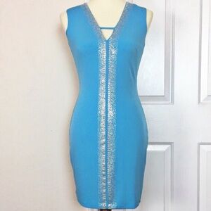 Calvin Klein Embellished Dress